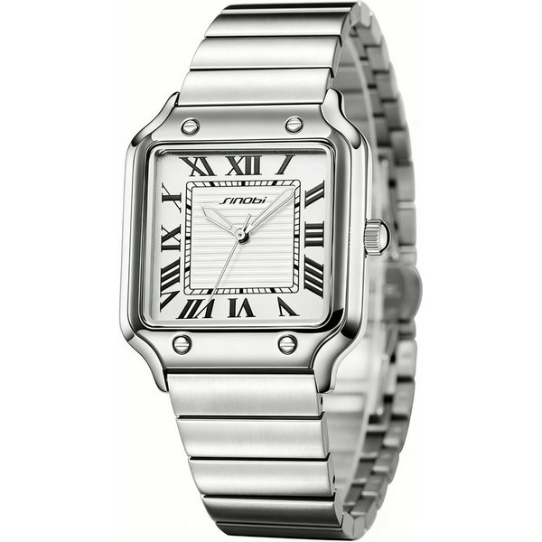 ibettertec Quarzuhr Quarzuhr, Armbanduhr Edelstahl Herren Uhr, Multifunktionsuhr Herrenuhr, (Multifunktionsuhr Armbanduhr, Edelstahl Armbanduhr, Chronograph Her