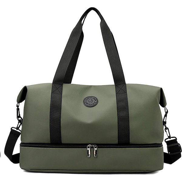 ibettertec Reisetasche Fitnesstasche,Sporttasche,Große Umhängetasche mit Schuhfach&Nassfach (Atmungsaktiv, wasserdicht, verschleißfest, großes Fassungsvermögen)