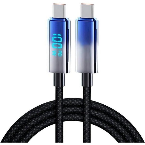 ibettertec USB C Kabel 1M, USB C Ladekabel, 100W schnellladekabel USB-Kabel, (100 cm), 480Mbps, Kompatibel für Samsung Apple iPhone Huawei Xiaomi uvm.