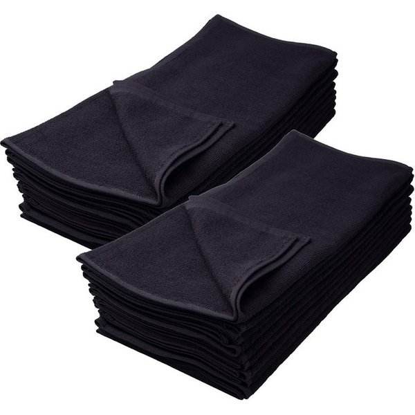 IC collection Handtuch Set Friseurhandtuch - Frottee oder Zwirnfrottier - Profi-Handtücher, Zwirnfrottier (40x90 Zwirnfrottier, 12-St), Schnelltrocknend & Fusse