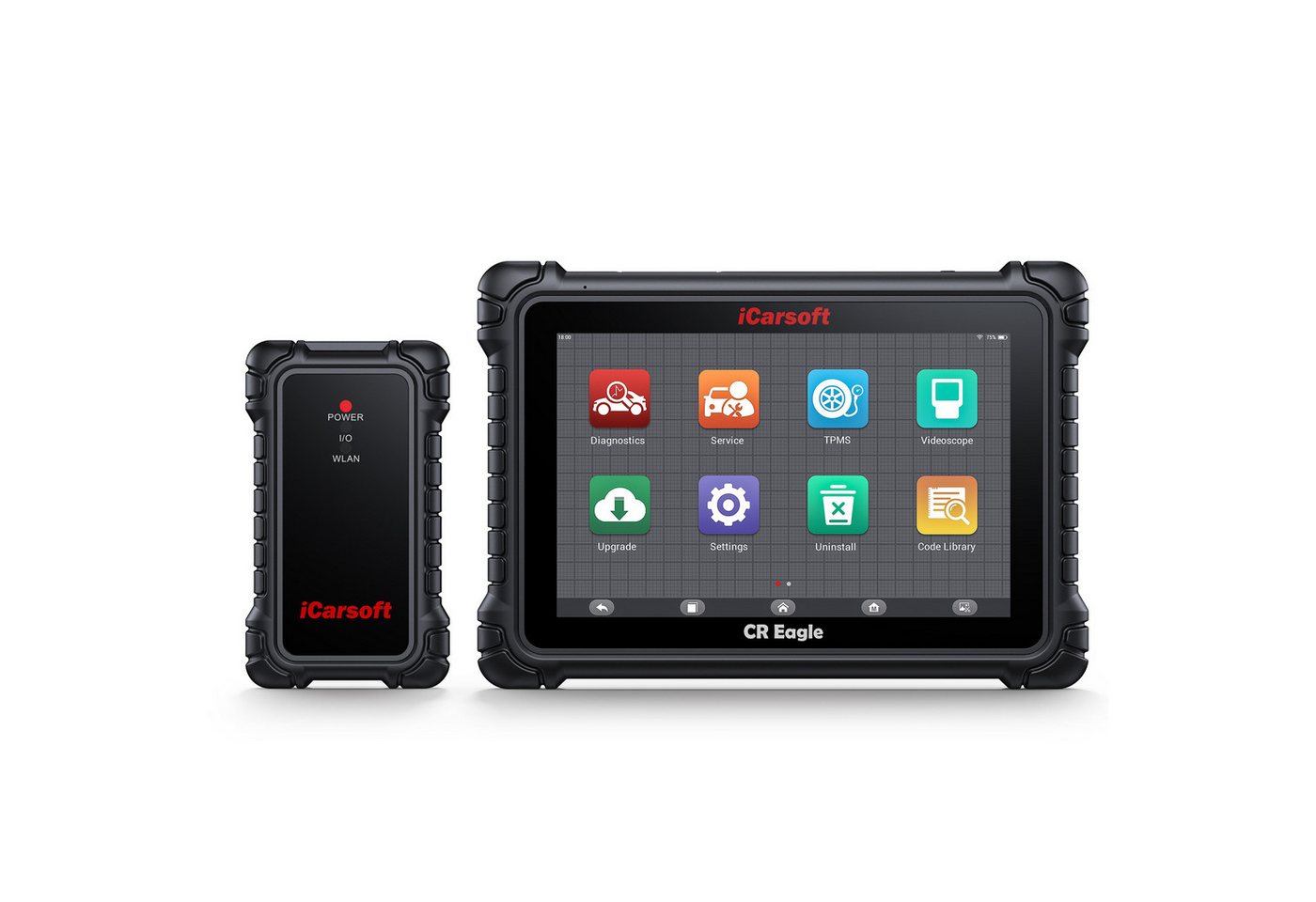 iCarsoft OBD2-Diagnosegerät CR EAGLE OBD2 Scanner + TMPS + VCI + Videoskop inkl. Updates – Bild 2 von 5