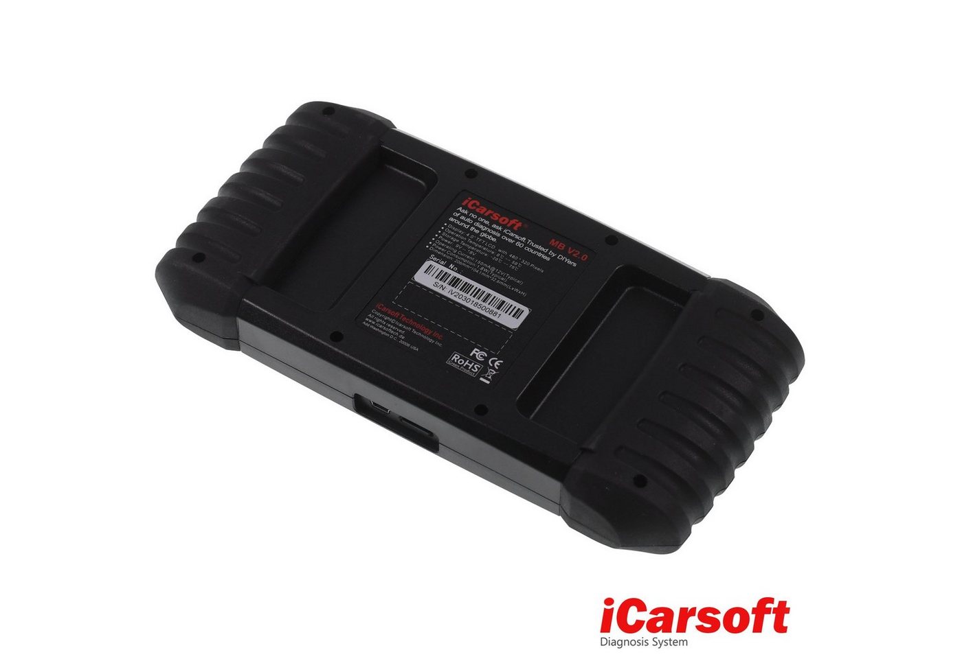 iCarsoft OBD2-Diagnosegerät MB V2.0 Auslesen, Wartung und Service für Mercedes, Sprinter, Smart – Bild 3 von 5