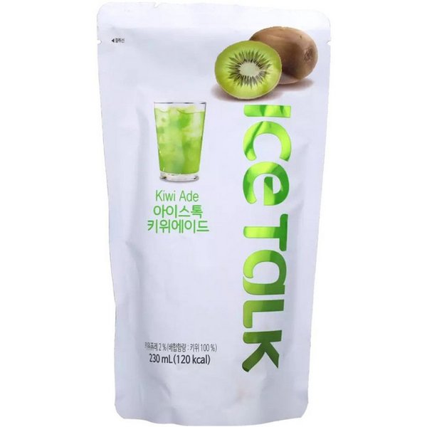 ICE TALK Softgetränk, Ice Talk Kiwi Limonade mit süß säuerlichem Kiwi Geschmack 230ml