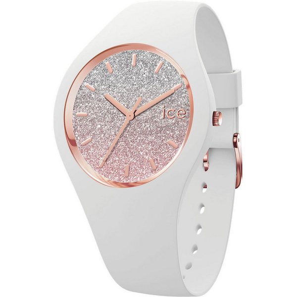 ice-watch Quarzuhr ICE lo - S37 - 3H 024519, Armbanduhr, Damenuhr, Silikonarmband, analog