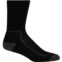 ICEBREAKER Damen Anatomica Hike Medium Crew, Größe 41-43 in Schwarz