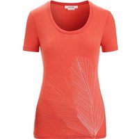 ICEBREAKER Damen Shirt, Größe M in Rot