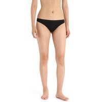 ICEBREAKER Damen Unterhose Siren Thong, Größe XL in Schwarz