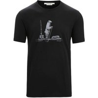 ICEBREAKER Herren Shirt, Größe XXL in Schwarz