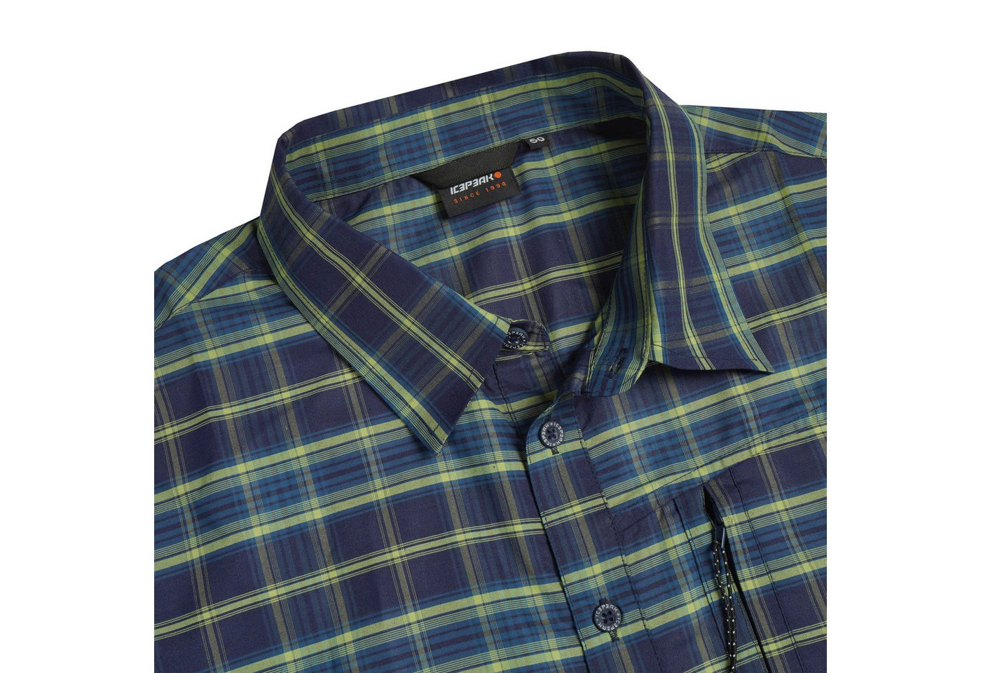 Icepeak Funktionshemd BRIGANTINE Kurzarm, aus Polyester, auch in großen Größen – Bild 5 von 5