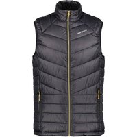 ICEPEAK Herren Weste BALFOUR, Größe 56 in Schwarz