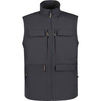 ICEPEAK Herren Weste BERGHEIM, Größe 50 in Grau