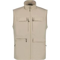 ICEPEAK Herren Weste BERGHEIM, Größe 50 in Weiß