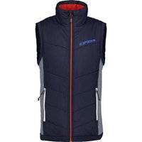ICEPEAK Herren Weste DAVIS, Größe 48 in Blau