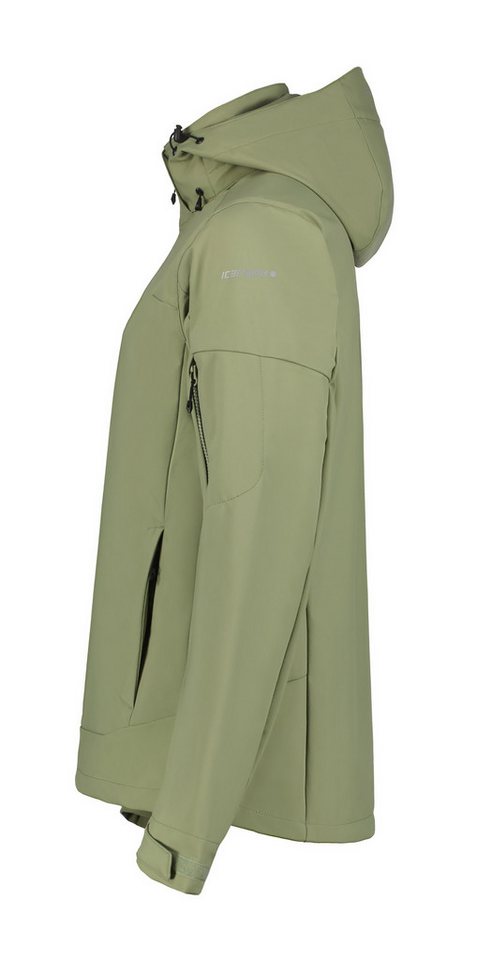 Icepeak Softshelljacke BARMSTEDT wasserabweisend, winddicht, atmungsaktiv – Bild 4 von 5