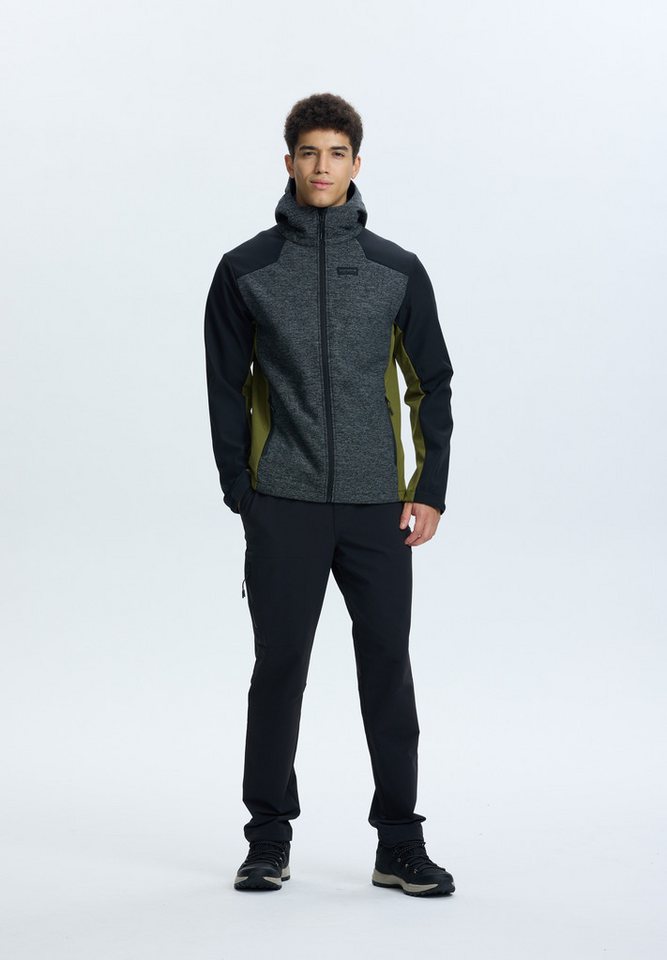 Icepeak Softshelljacke BEEDEVILLE atmungsaktiv, wasserabweisend, aus Polyester und Elasthan – Bild 2 von 5