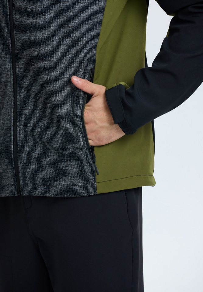 Icepeak Softshelljacke BEEDEVILLE atmungsaktiv, wasserabweisend, aus Polyester und Elasthan – Bild 3 von 5