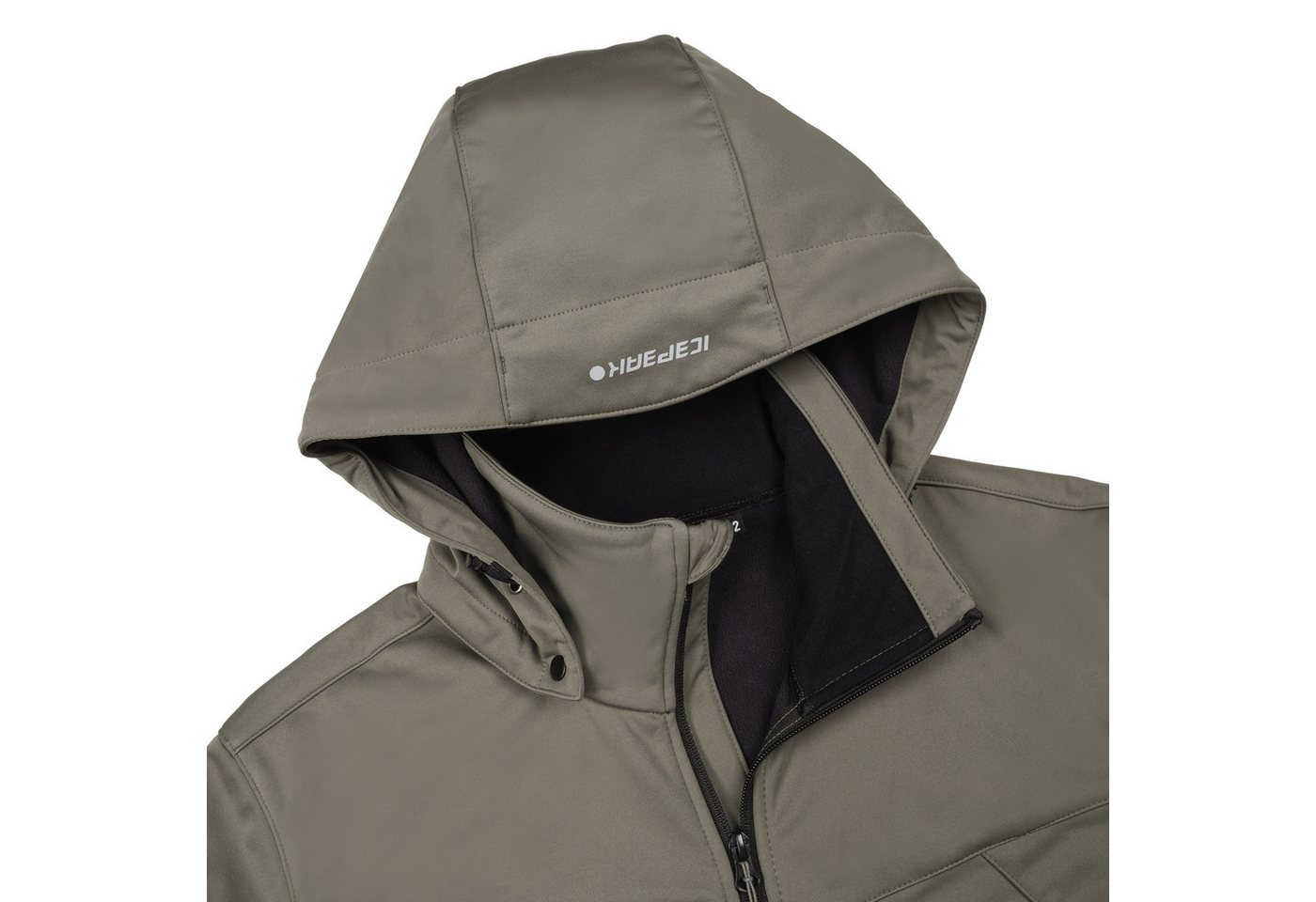 Icepeak Softshelljacke BIGGS wasserabweisendes Obermaterial, atmungsaktiv – Bild 5 von 5