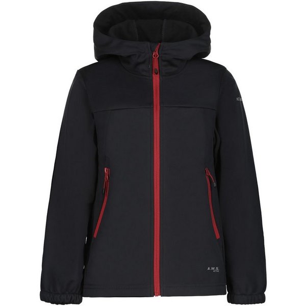 Icepeak Softshelljacke Kline Jr. Übergangsjacke mit Kapuze