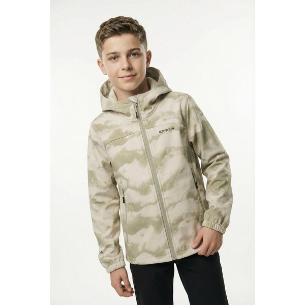 Icepeak Softshelljacke KULM JR wasserdicht, mit Wassersäule 8.000 mm, atmungsaktiv