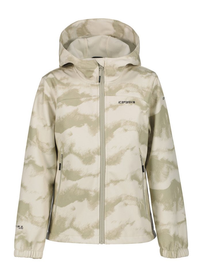 Icepeak Softshelljacke KULM JR wasserdicht, mit Wassersäule 8.000 mm, atmungsaktiv – Bild 2 von 4