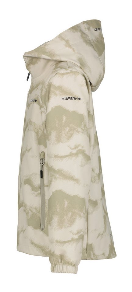 Icepeak Softshelljacke KULM JR wasserdicht, mit Wassersäule 8.000 mm, atmungsaktiv – Bild 4 von 4