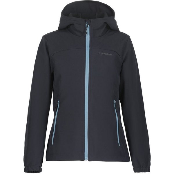 Icepeak Softshelljacke Übergangsjacke mit Kapuze Kobryn Jr