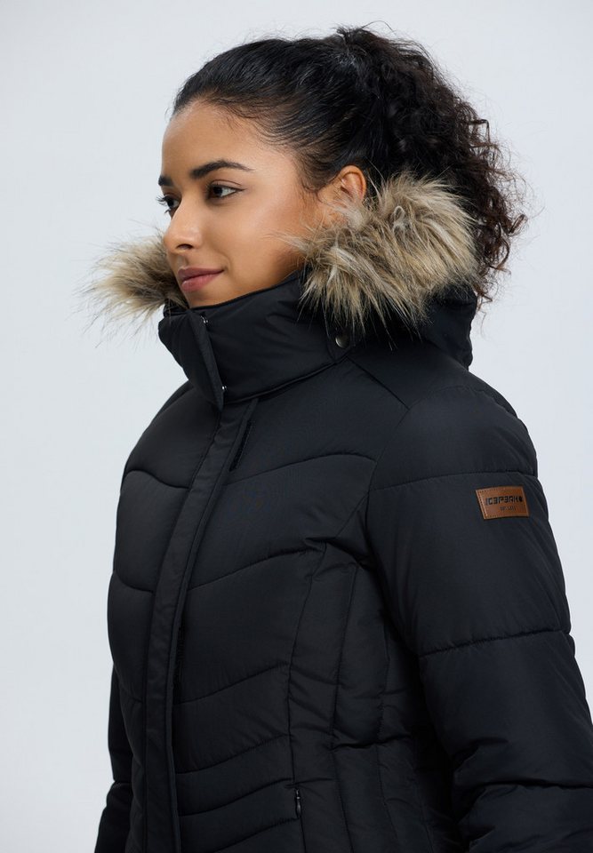 Icepeak Steppmantel PAIVA mit Daunenoptik, sportlicher Stil, winddicht, wasserabweisend – Bild 3 von 5