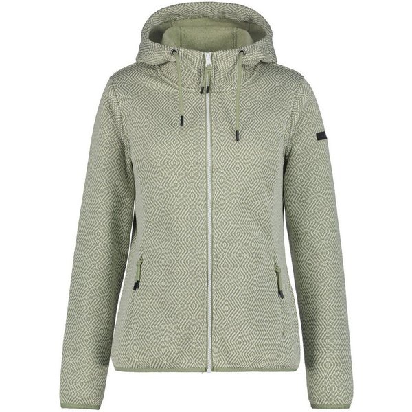 Icepeak Strickfleecejacke Adrian Midlayer mit Kapuze