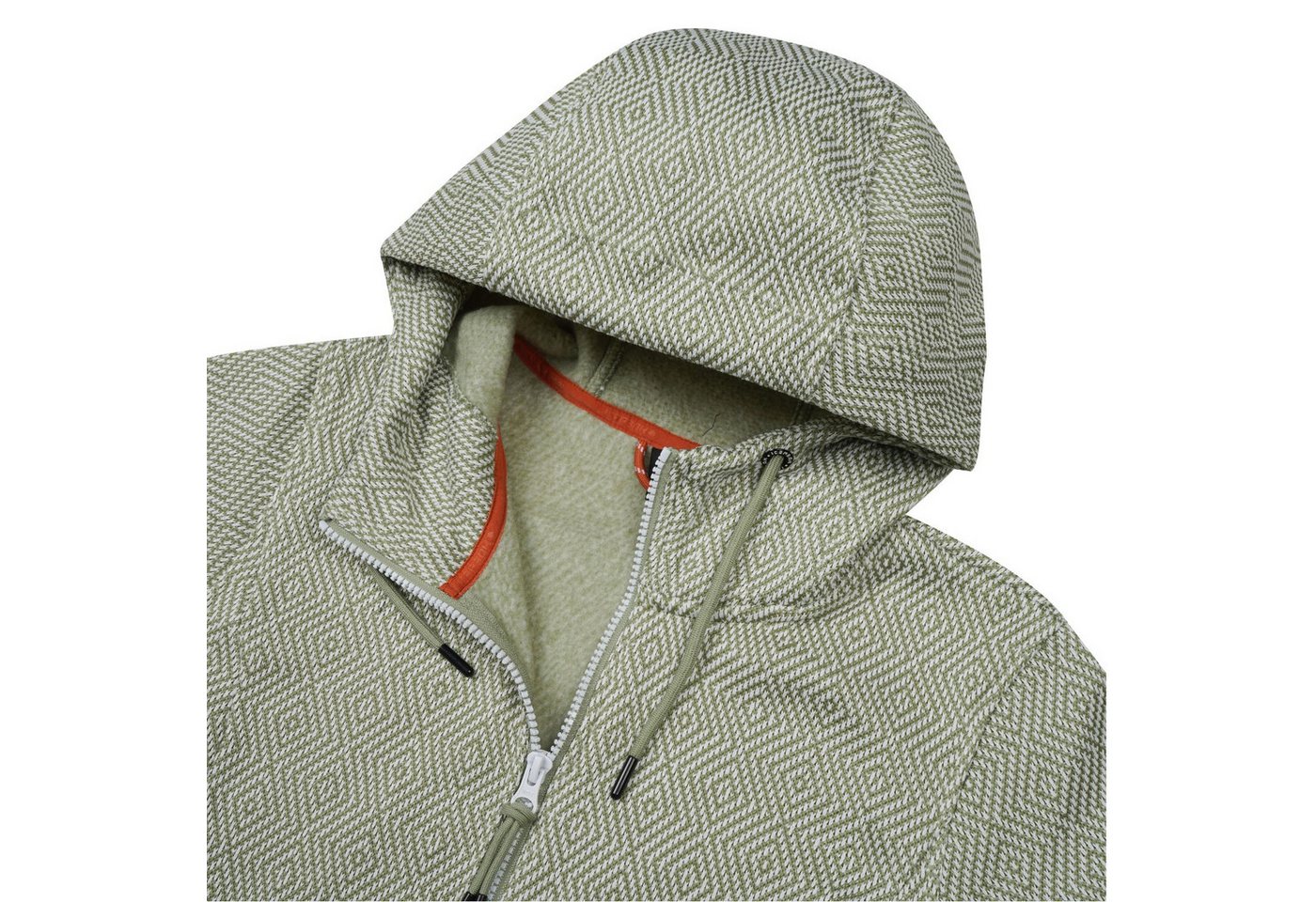 Icepeak Strickfleecejacke Adrian Midlayer mit Kapuze – Bild 3 von 5