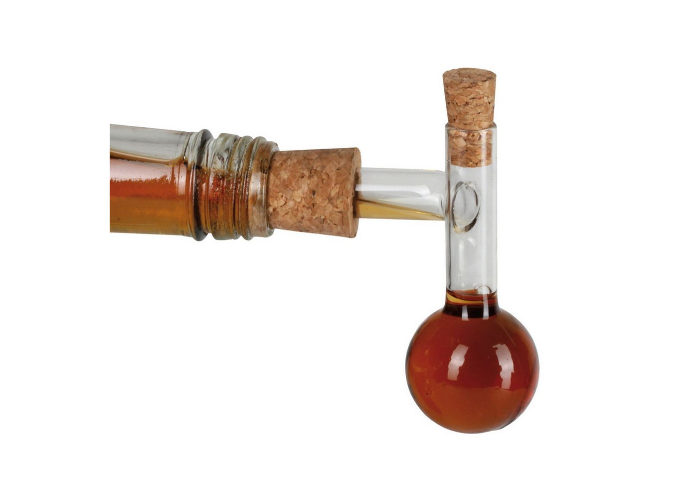 ich-zapfe Flaschenausgießer Glas-Portionierer, Glasdosierer - LOOK, 2,0 cl.(20 ml) für 0,5 - 0,7, lt. Flaschen – Bild 2 von 3