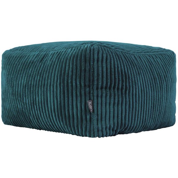 icon Pouf aus Cord „Amara“, mit Füllung, 40x40x25, Made in Germany