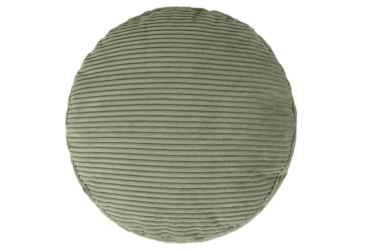 icon Pouf XL aus Cord „Milano“, mit Füllung, 55x55x35, Made in Germany – Bild 3 von 5