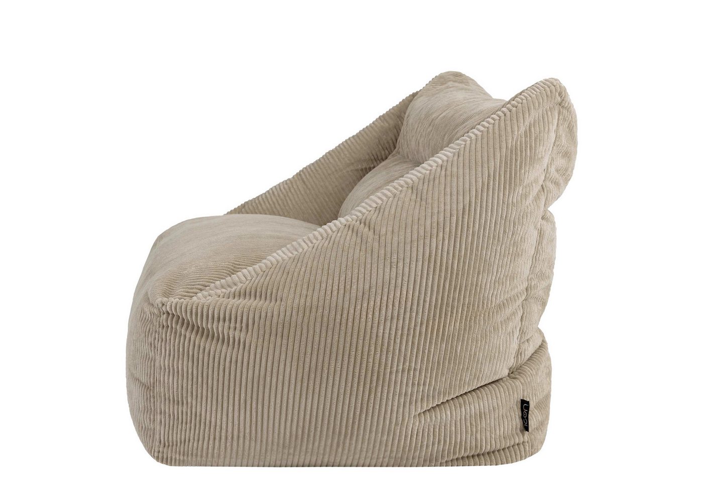 icon Sitzsack cord Sofa Erwachsene „Cecilia", Made in Germany, für Erwachsene, XXL Sitzsack, mit Füllung – Bild 5 von 5