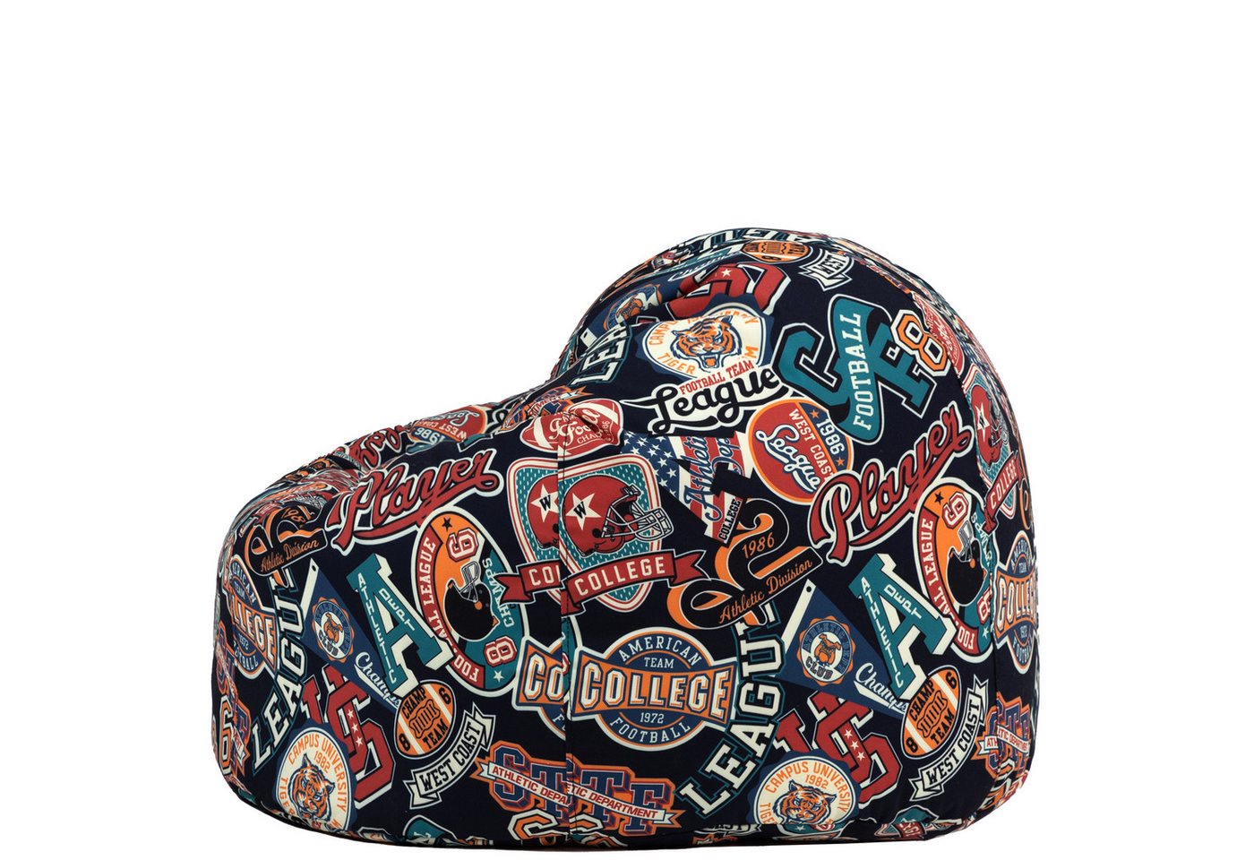 icon Sitzsack Kinder Druck Groß, 80x45cm, Made in Germany, für Kinderzimmer – Bild 5 von 5