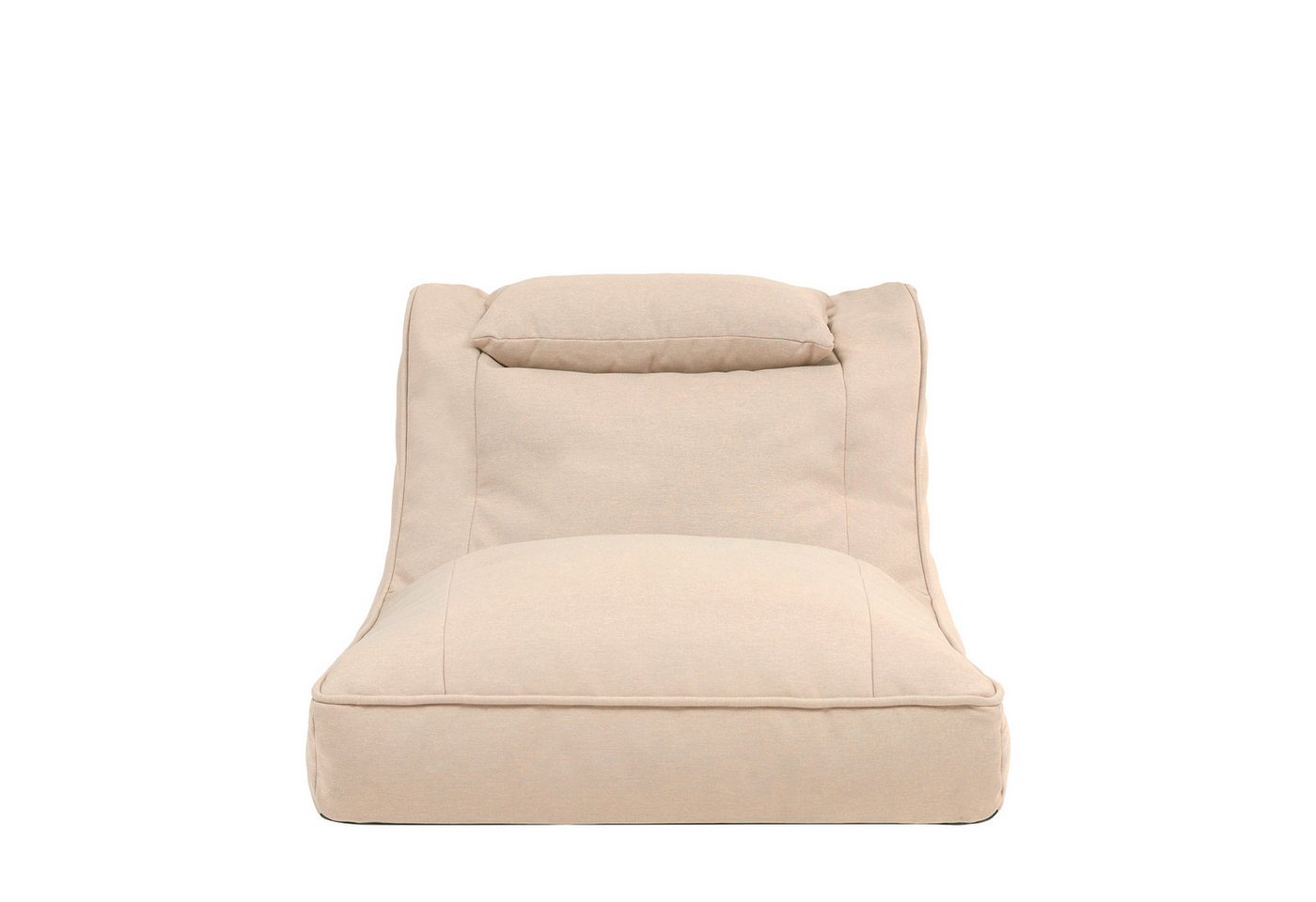 icon Sitzsack Liege aus Olefin „Nova“, mit Füllung, XXL, Made in Germany, für Erwachsene & Kinder, wetterfest – Bild 4 von 5