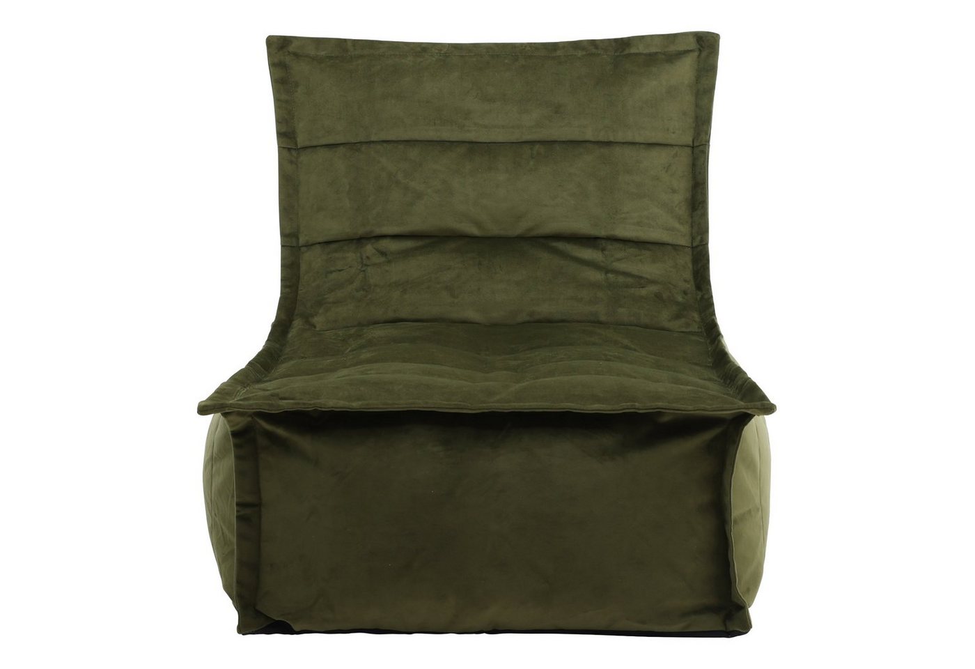 icon Sitzsack Liege aus Samt „Dolce“, 79x68x90cm, Made in Germany – Bild 3 von 5