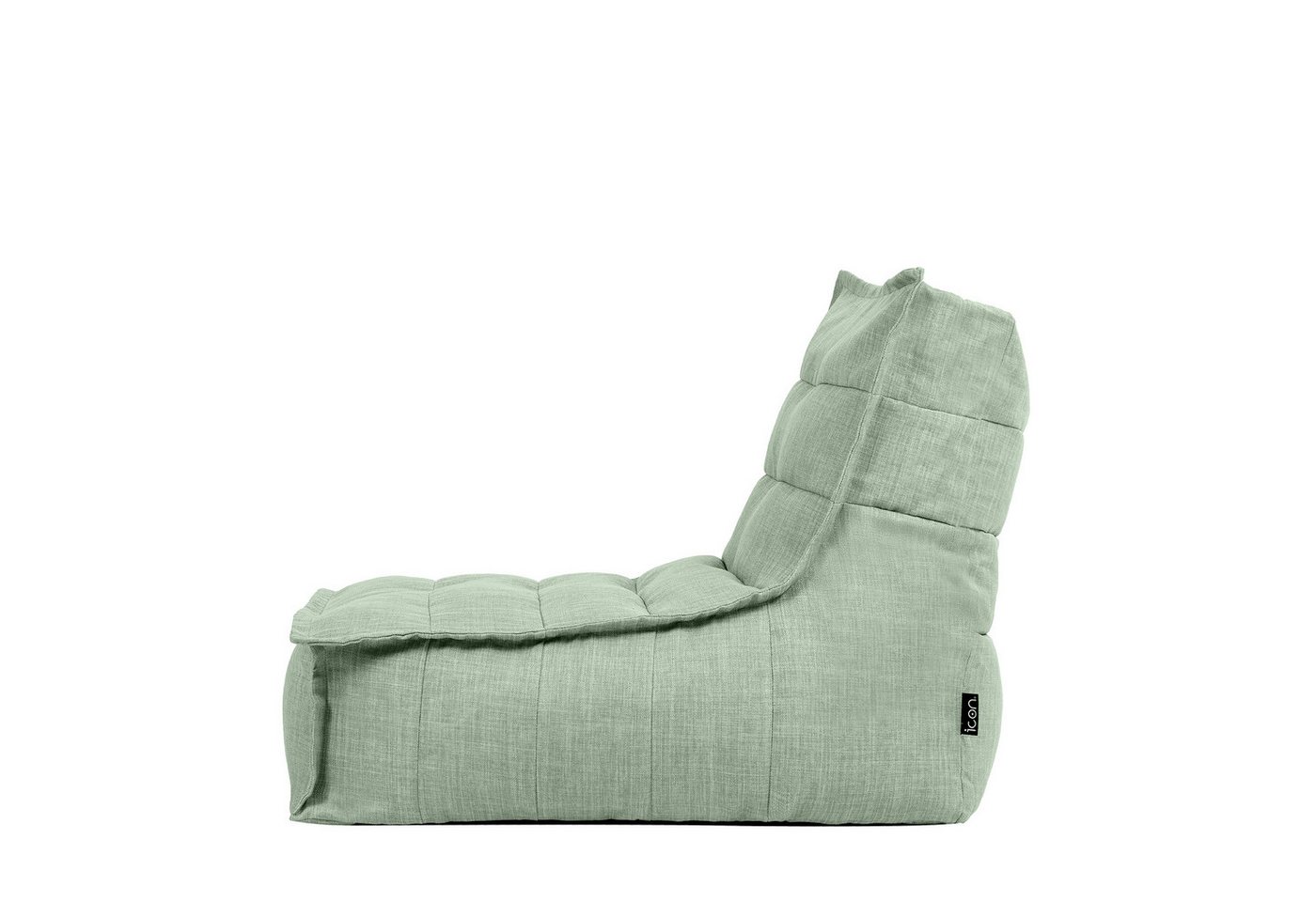 icon Sitzsack Outdoor Liege „Dolce", 75x75x96cm, Made in Germany, UV-beständig, wetterfest – Bild 5 von 5