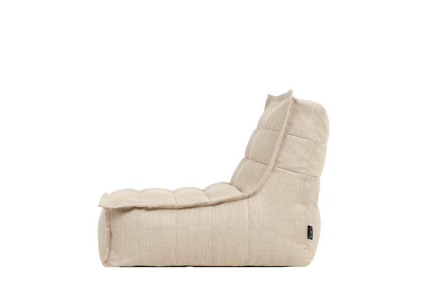 icon Sitzsack Outdoor Liege „Dolce", 75x75x96cm, Made in Germany, UV-beständig, wetterfest – Bild 5 von 5