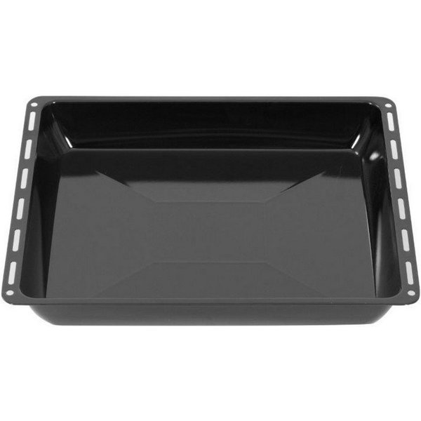 ICQN Backblech 422 x 370 x 45 mm, Fettpfanne für Backofen und Herd, Emailliert, (1-St), Passend für ELECTROLUX, AEG, IKEA, ZANUSSI, JUNO, Kratzfest & Rostfrei