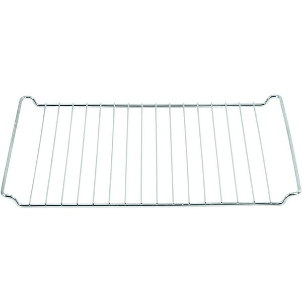 ICQN Backofenrost 422 x 370 mm Gitter, Fettpfanne für Backofen und Herd, Nickel, (1-St), Passend für ELECTROLUX, AEG, IKEA, ZANUSSI, Kratzfest & Rostfrei