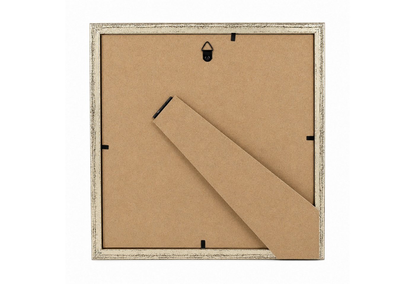 IDEAL TREND Bilderrahmen 3D Objektrahmen Holz Bilderrahmen quadratisch Wanddeko Collage Poster, für 1 Bilder (1 St), Natürliche Holzmaserung sichtbar, leichte F – Bild 4 von 5