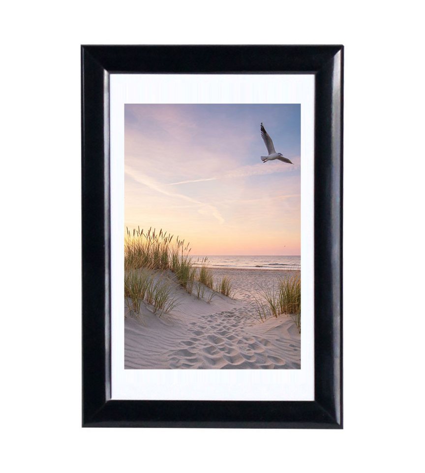 IDEAL TREND Bilderrahmen 3er 5er 10er Set Bilderrahmen Fotorahmen aus Kunststoff Bilder Foto Po, für 5 Bilder (5 St), bruchsicheres Kunststoffglas – Bild 2 von 5