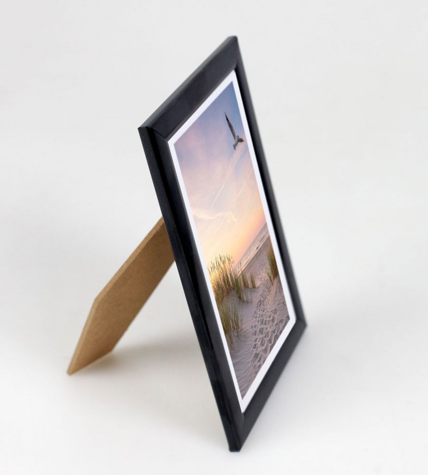 IDEAL TREND Bilderrahmen 3er 5er 10er Set Bilderrahmen Fotorahmen aus Kunststoff Bilder Foto Po, für 5 Bilder (5 St), bruchsicheres Kunststoffglas – Bild 5 von 5