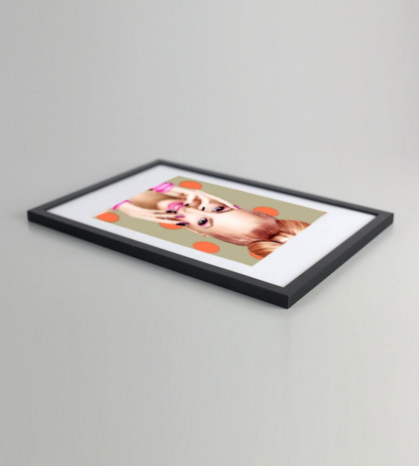 IDEAL TREND Bilderrahmen 3er 5er Set Holz Bilderrahmen Lifestyle Plexi Foto Rahmen Collage Wand, für 3 Bilder (3 St), Holz Bilderrahmen mit Papiereinleger und K – Bild 4 von 5