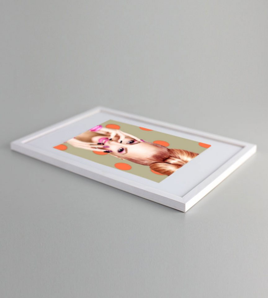 IDEAL TREND Bilderrahmen 3er 5er Set Holz Bilderrahmen Lifestyle Plexi Foto Rahmen Collage Wand, für 3 Bilder (3 St), Holz Bilderrahmen mit Papiereinleger und K – Bild 3 von 5