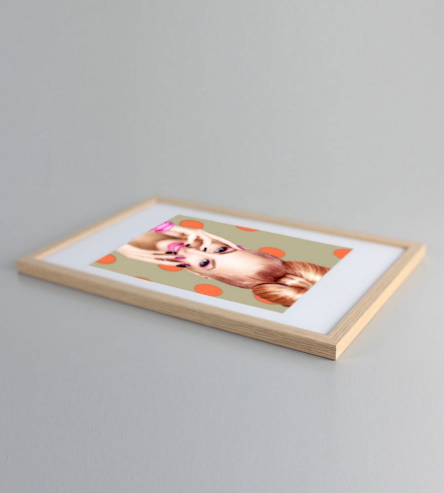 IDEAL TREND Bilderrahmen 3er 5er Set Holz Bilderrahmen Lifestyle Plexi Foto Rahmen Collage Wand, für 3 Bilder (3 St), Holz Bilderrahmen mit Papiereinleger und K – Bild 4 von 5