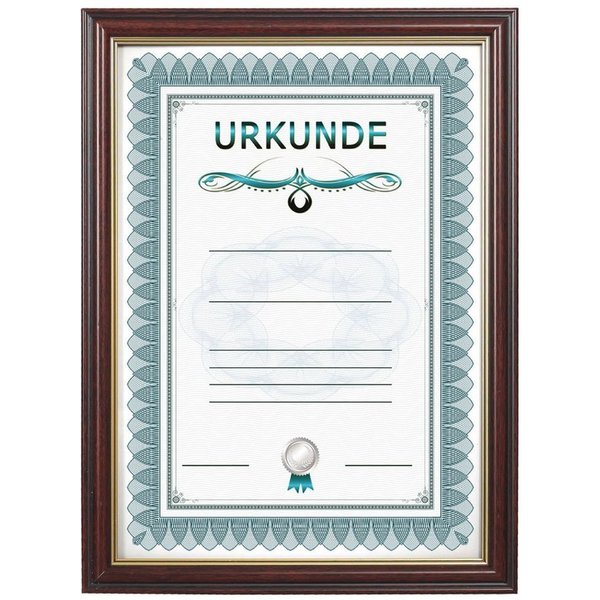 IDEAL TREND Bilderrahmen Dokument Bilderrahmen mit Klarglas Urkunde Foto Rahmen PS-1 Portraitra