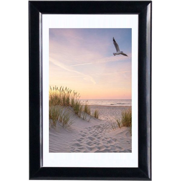 IDEAL TREND Bilderrahmen Bilderrahmen Fotorahmen aus Kunststoff Bilder Foto Posterrahmen Collag, für 1 Bilder (1 St), Kunststoff Bilderrahmen mit Kunststoffglas