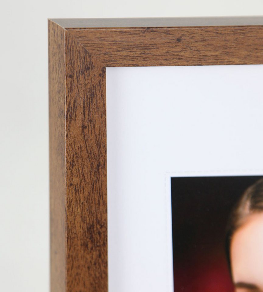 IDEAL TREND Bilderrahmen Holz Bilderrahmen Lifestyle Plexi Foto Rahmen Collage Wanddeko Poster, für 1 Bilder (1 St), Holz Bilderrahmen mit Papiereinleger und Ku – Bild 5 von 5