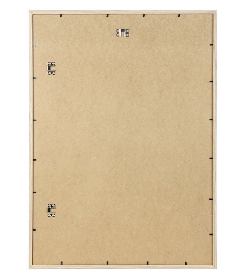 IDEAL TREND Bilderrahmen Holzbilderrahmen mit Passepartout Elegantes Design Foto Rahmen Collage, für 1 Bilder (1 St), Hochwertiges MDF, bruchsicheres Kunststoff – Bild 5 von 5